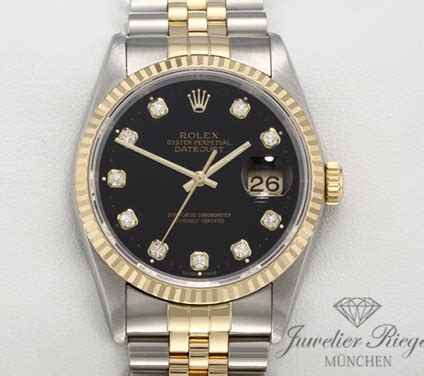 rolex datejust 16233 stahl gelbgold 750 automatik 36 mm|Rolex Datejust 16233 day night.